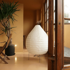 Moriha Rice Paper Lantern Floor Lamp
