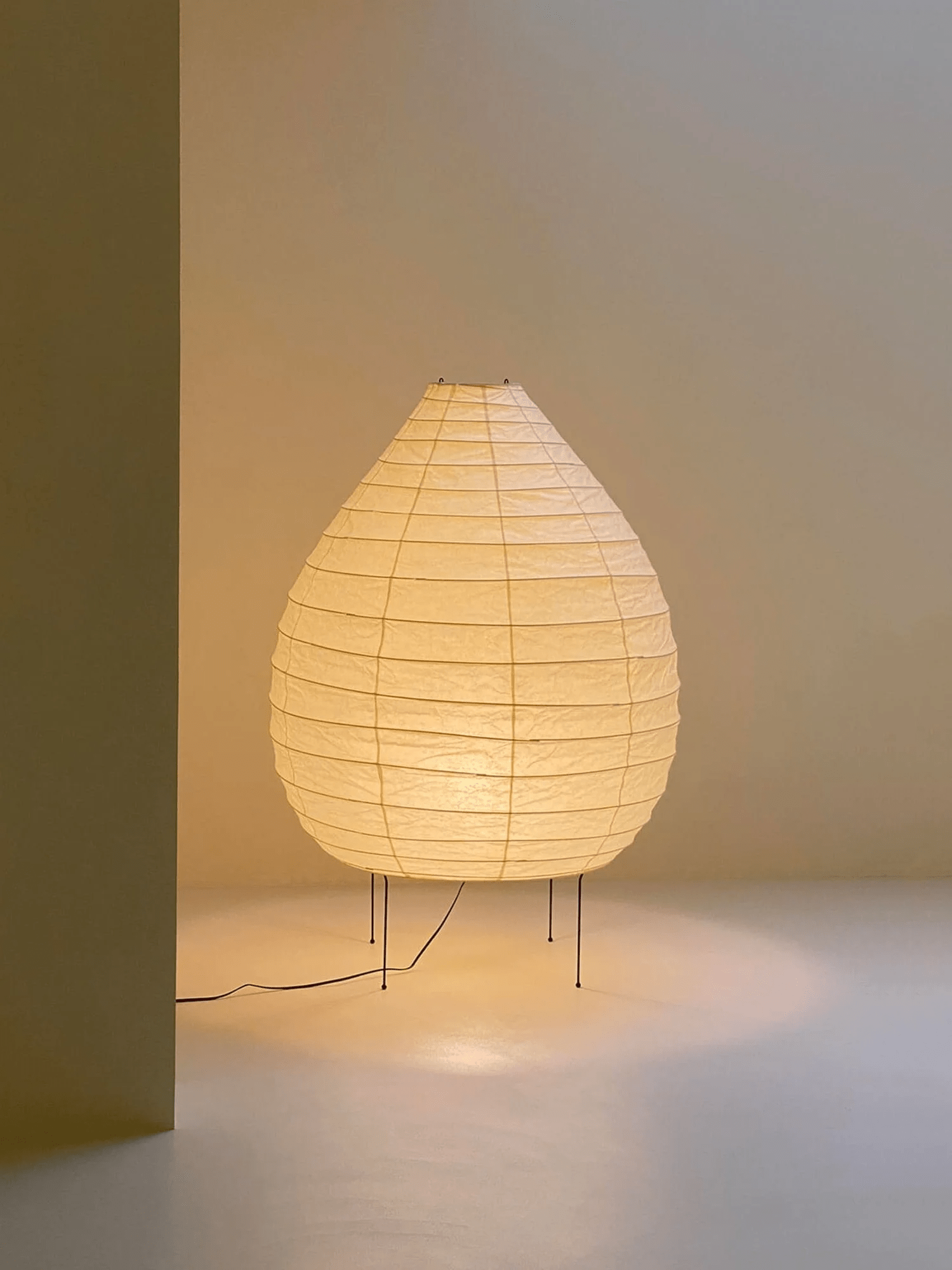Moriha Rice Paper Lantern Floor Lamp