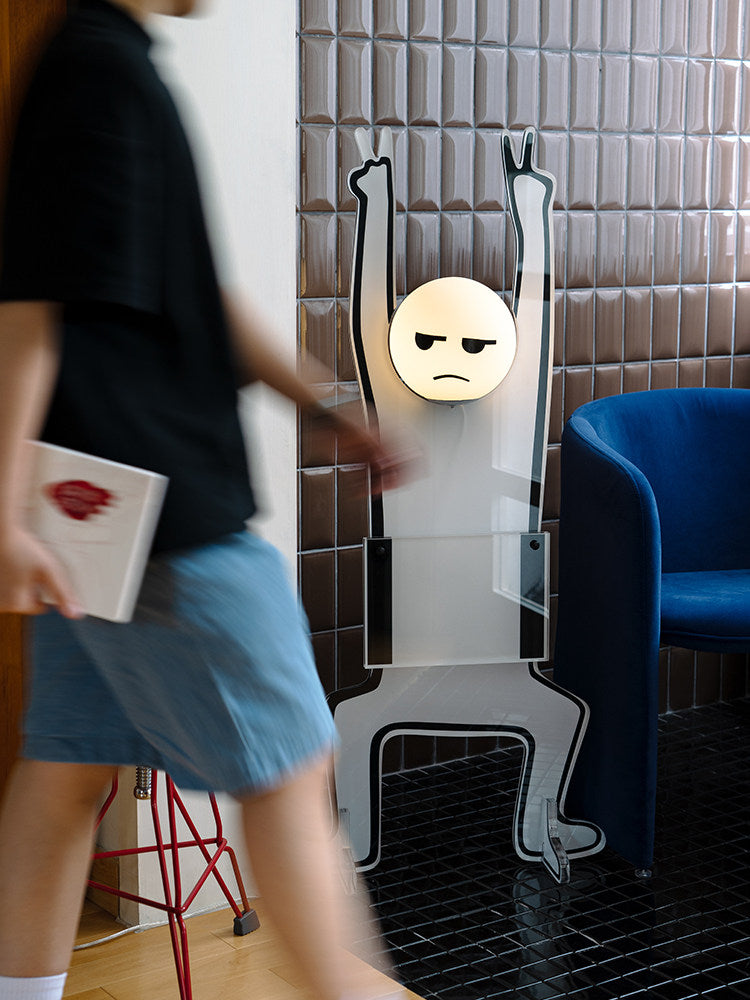Moxie Gesture Message Floor Lamp