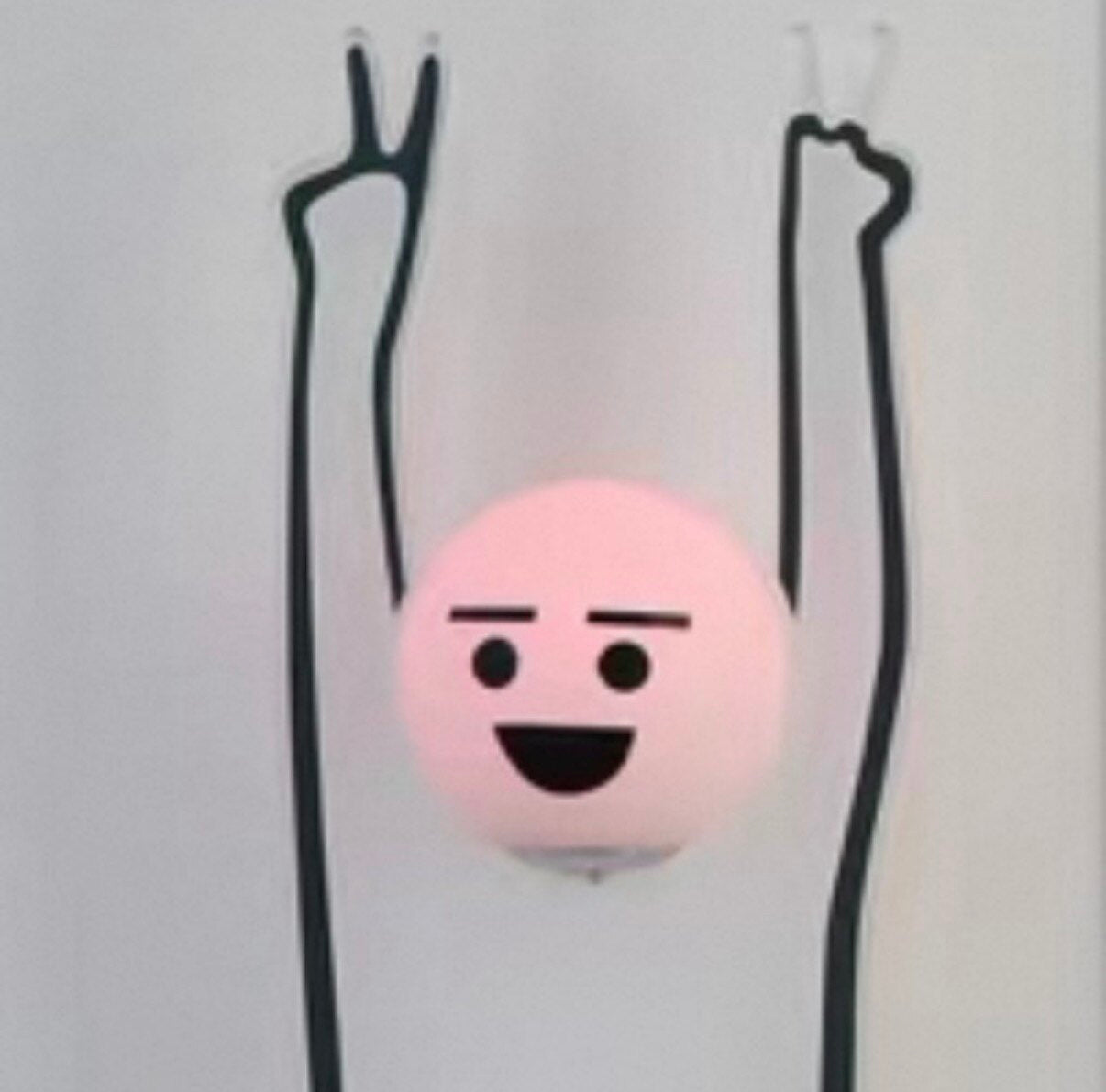 Moxie Gesture Message Floor Lamp