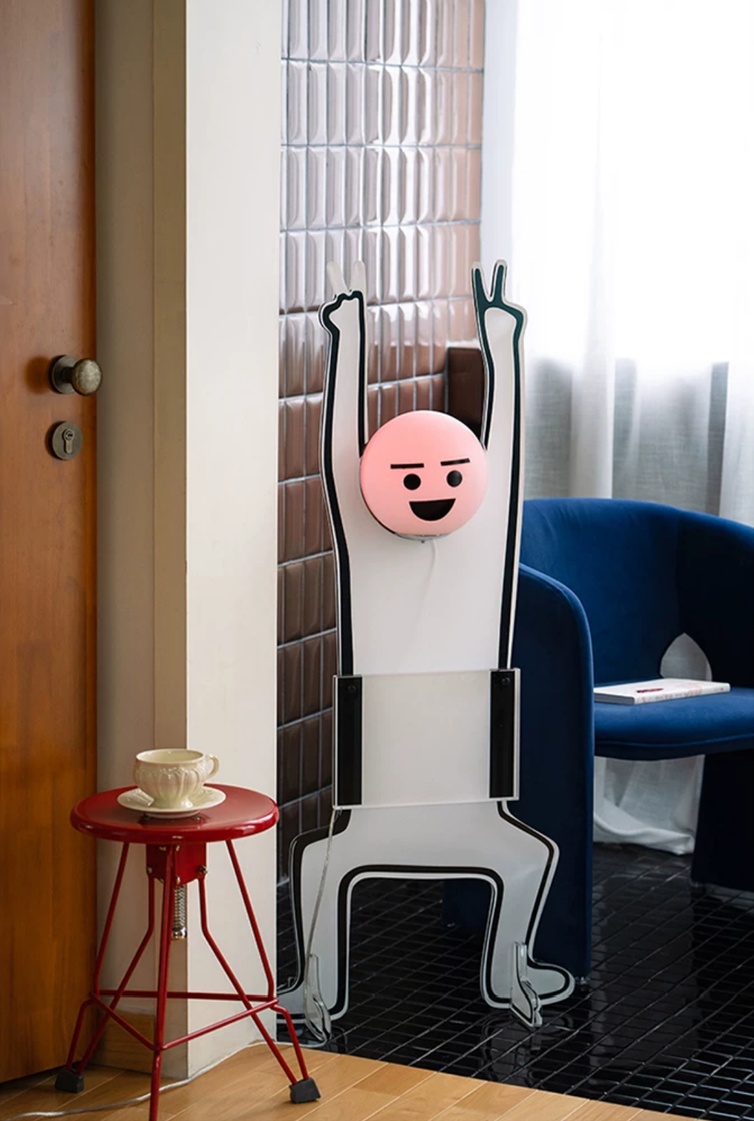 Moxie Gesture Message Floor Lamp