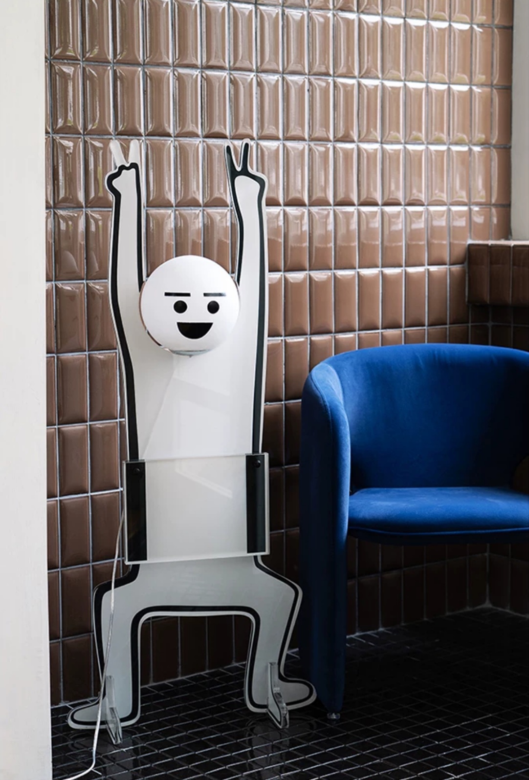 Moxie Gesture Message Floor Lamp