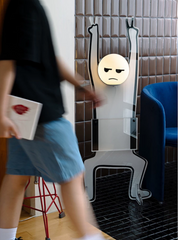 Moxie Gesture Message Floor Lamp