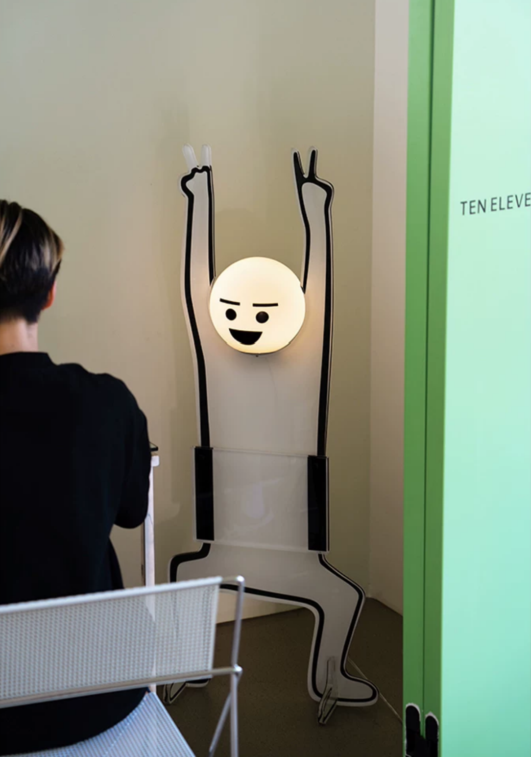 Moxie Gesture Message Floor Lamp