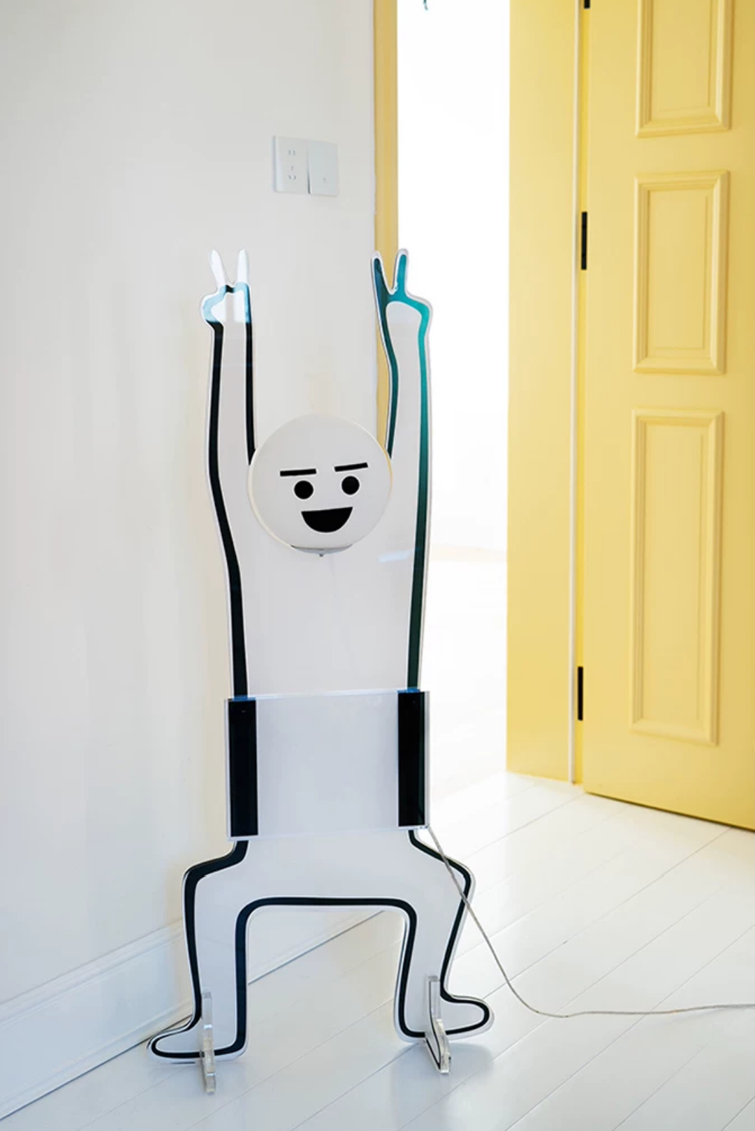 Moxie Gesture Message Floor Lamp