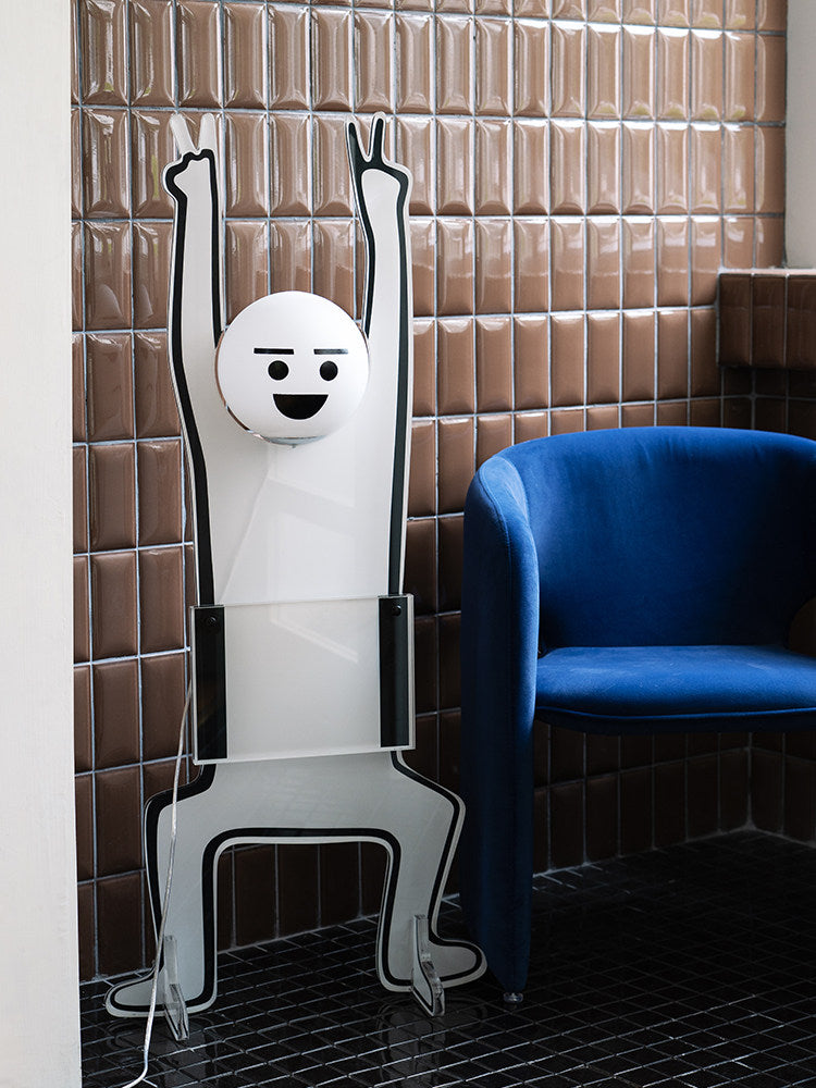 Moxie Gesture Message Floor Lamp