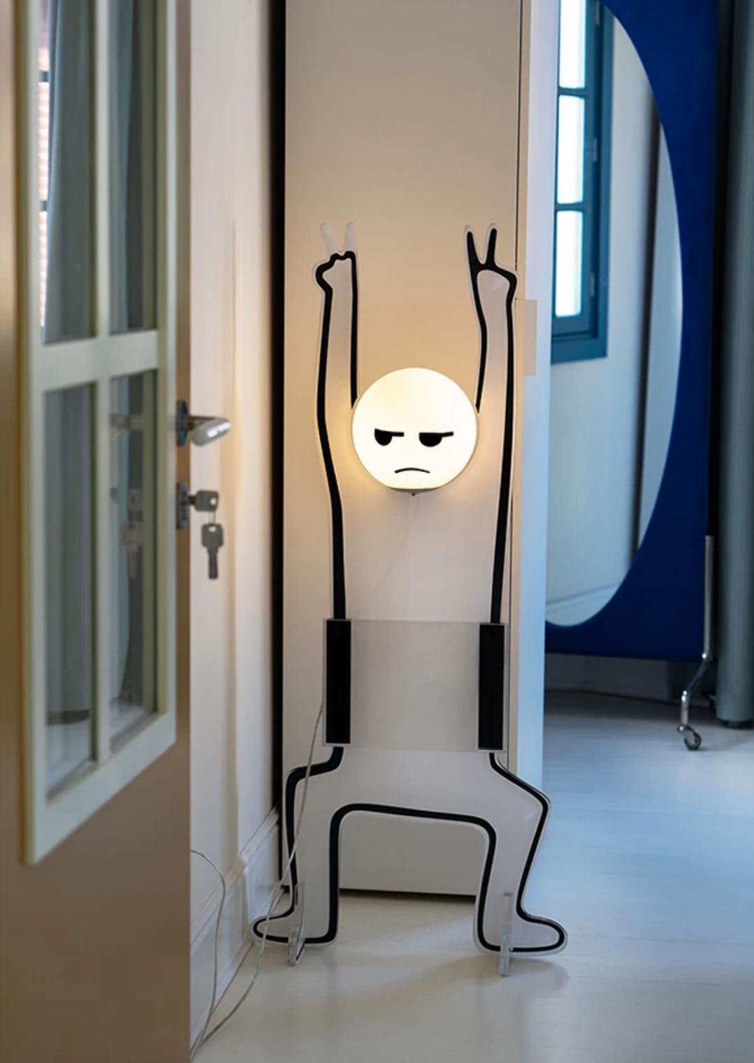 Moxie Gesture Message Floor Lamp