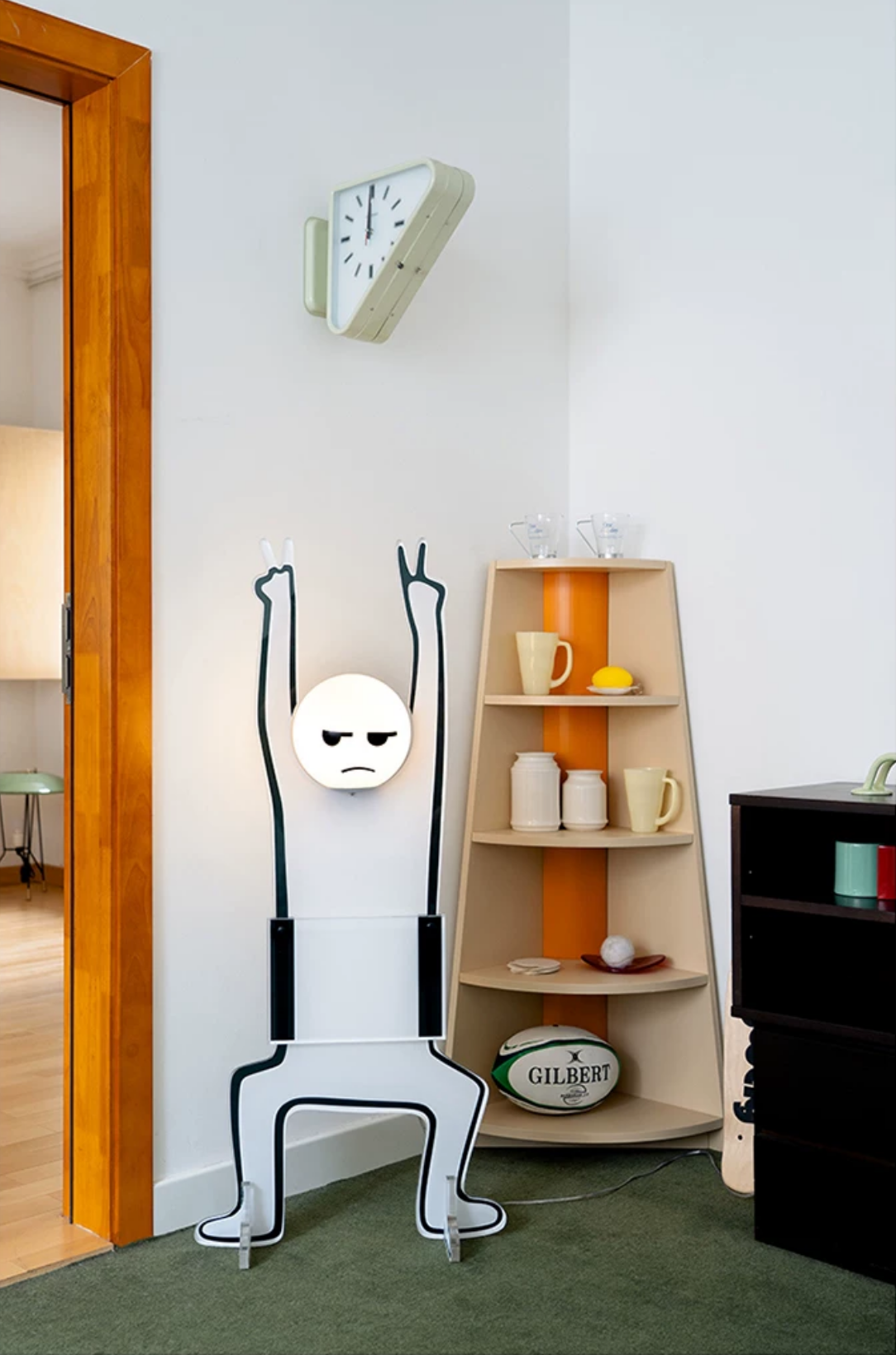 Moxie Gesture Message Floor Lamp