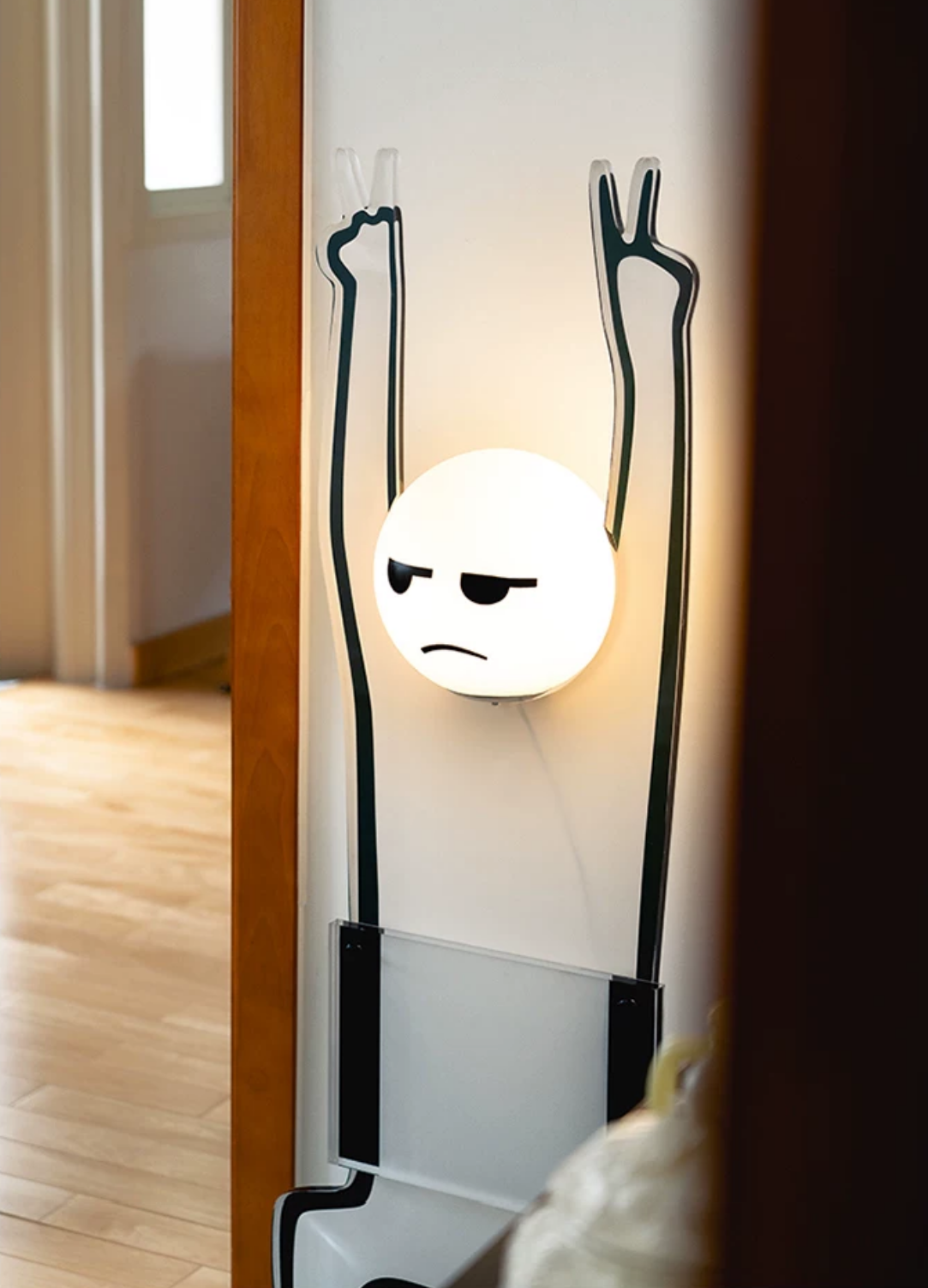 Moxie Gesture Message Floor Lamp