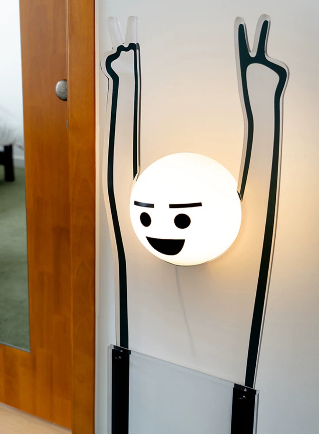 Moxie Gesture Message Floor Lamp