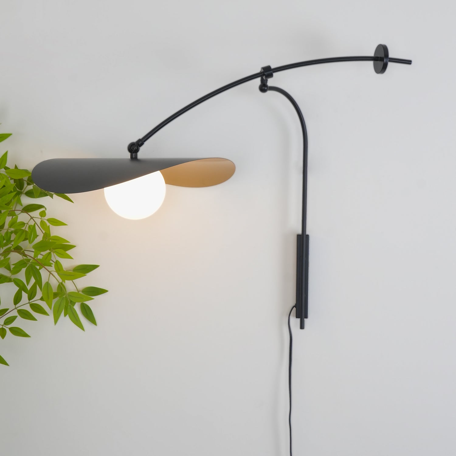 Myrna Wall Mobile Plug-In Lamp