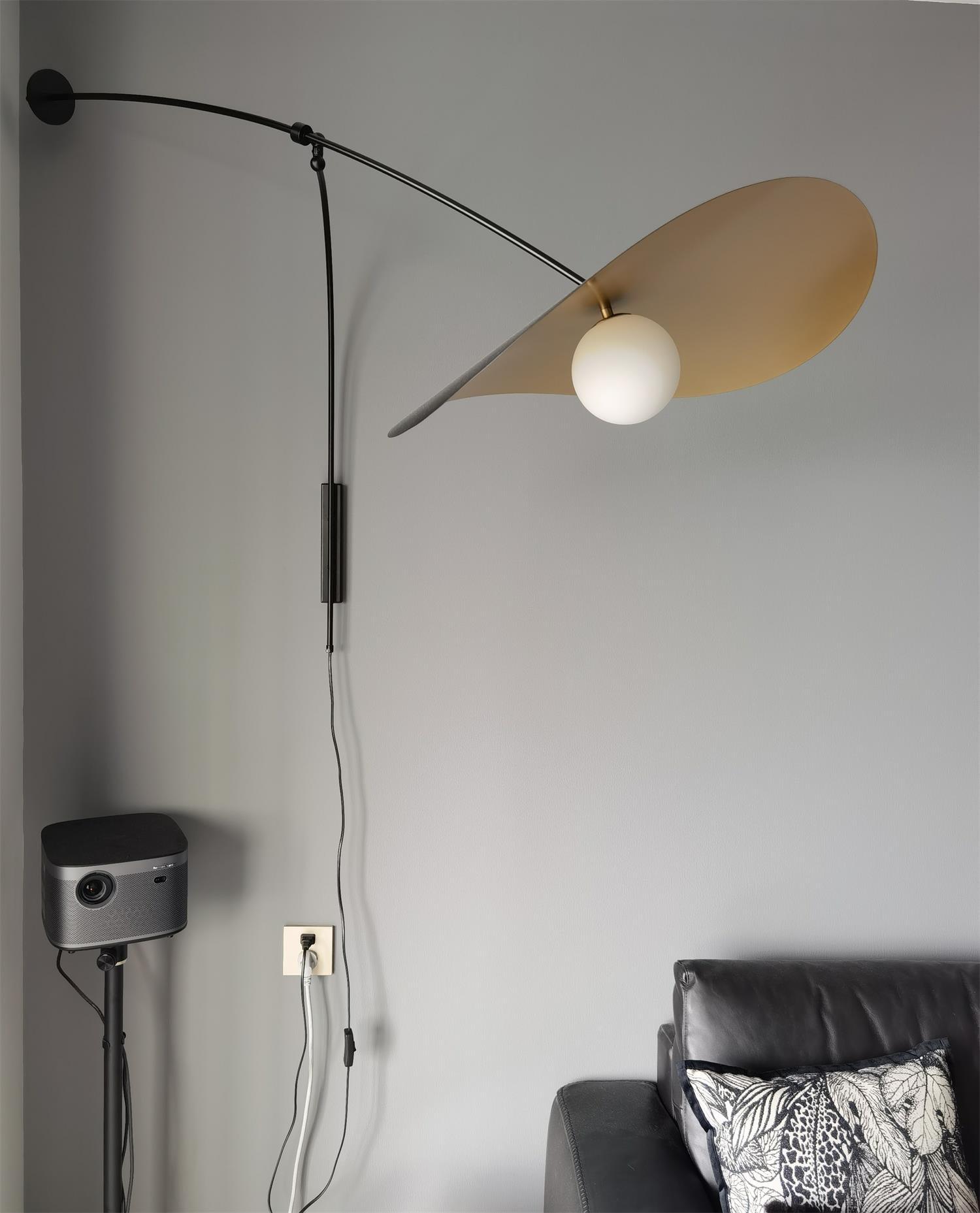 Myrna Wall Mobile Plug-In Lamp
