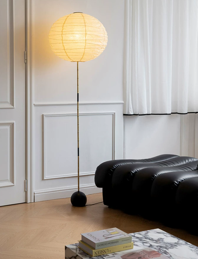 Natsumi Orb Paper Lantern Floor Lamp