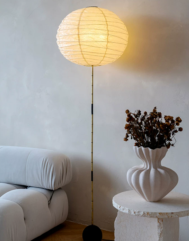 Natsumi Orb Paper Lantern Floor Lamp