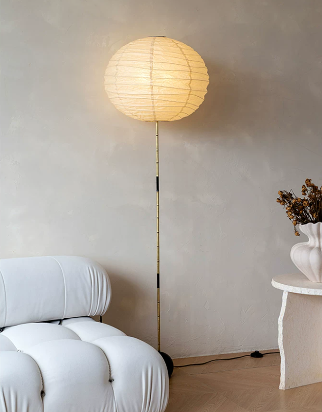 Natsumi Orb Paper Lantern Floor Lamp
