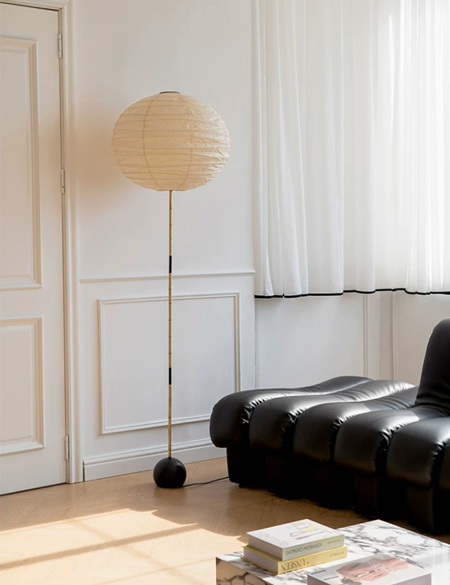 Natsumi Orb Paper Lantern Floor Lamp