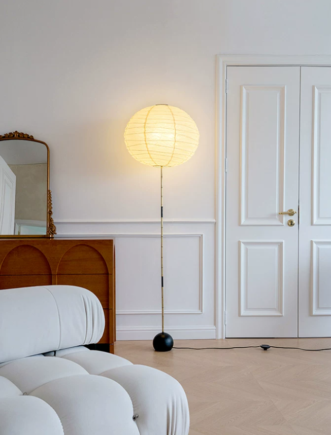 Natsumi Orb Paper Lantern Floor Lamp