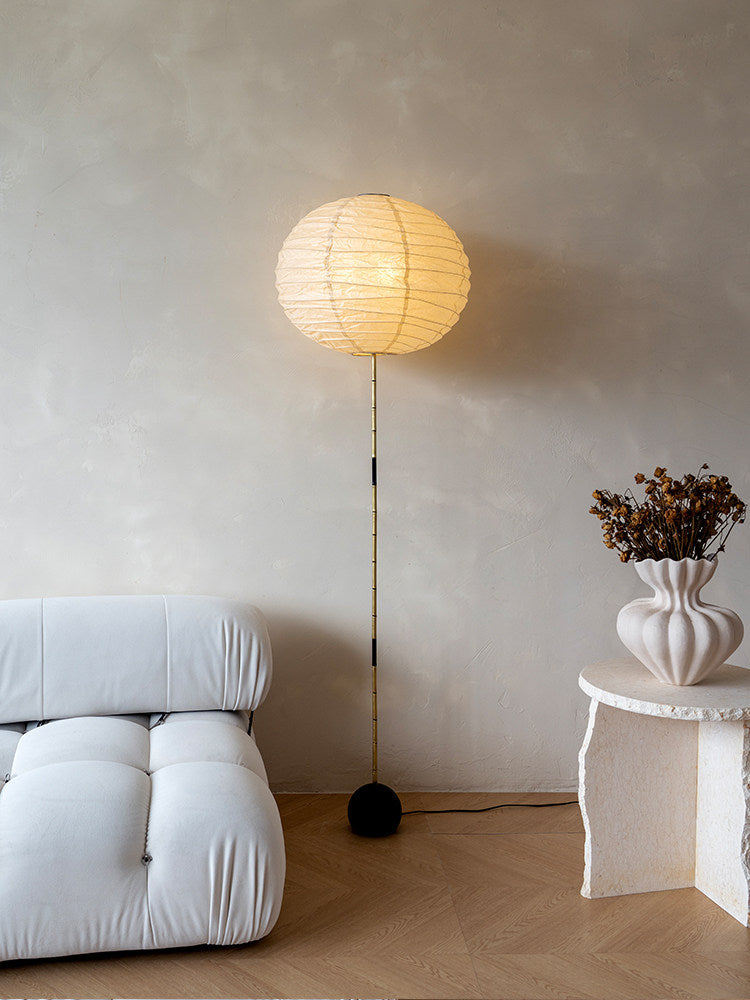 Natsumi Orb Paper Lantern Floor Lamp