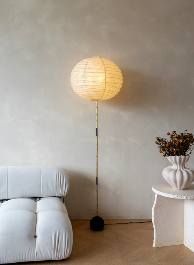 Natsumi Orb Paper Lantern Floor Lamp