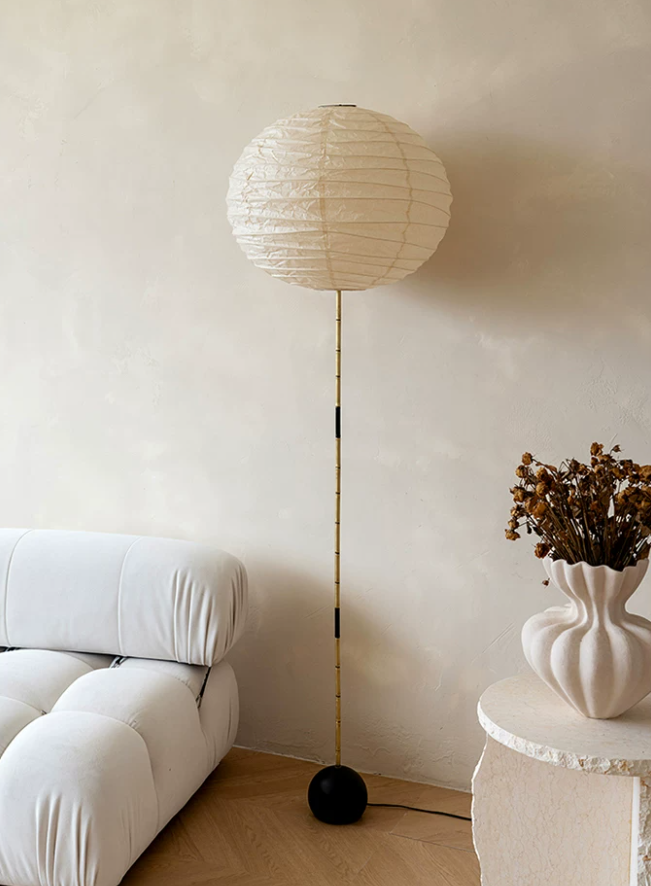 Natsumi Orb Paper Lantern Floor Lamp