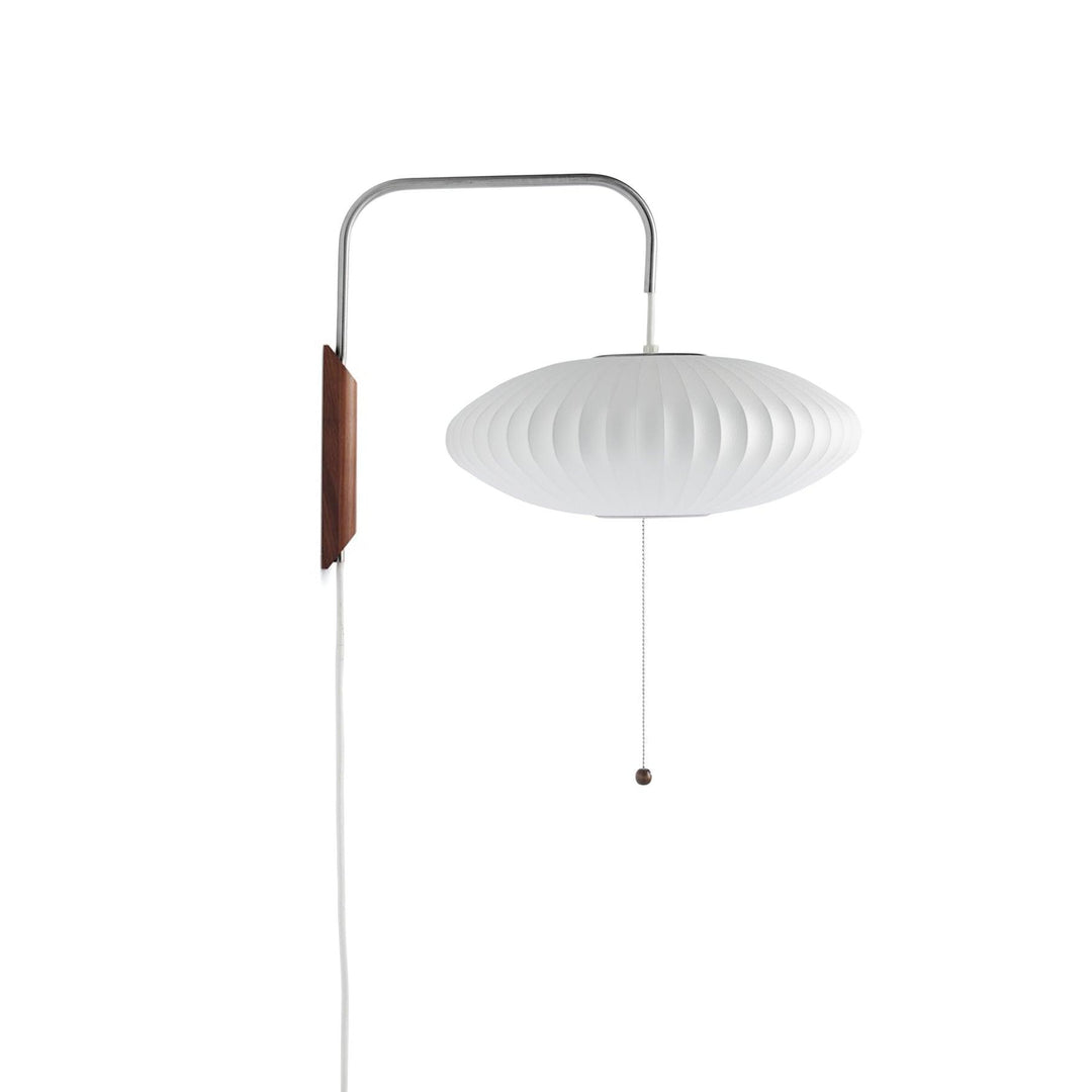 Lampe murale Nelson Bubble en forme de soucoupe pour l'éclairage du salon ou de la chambre
