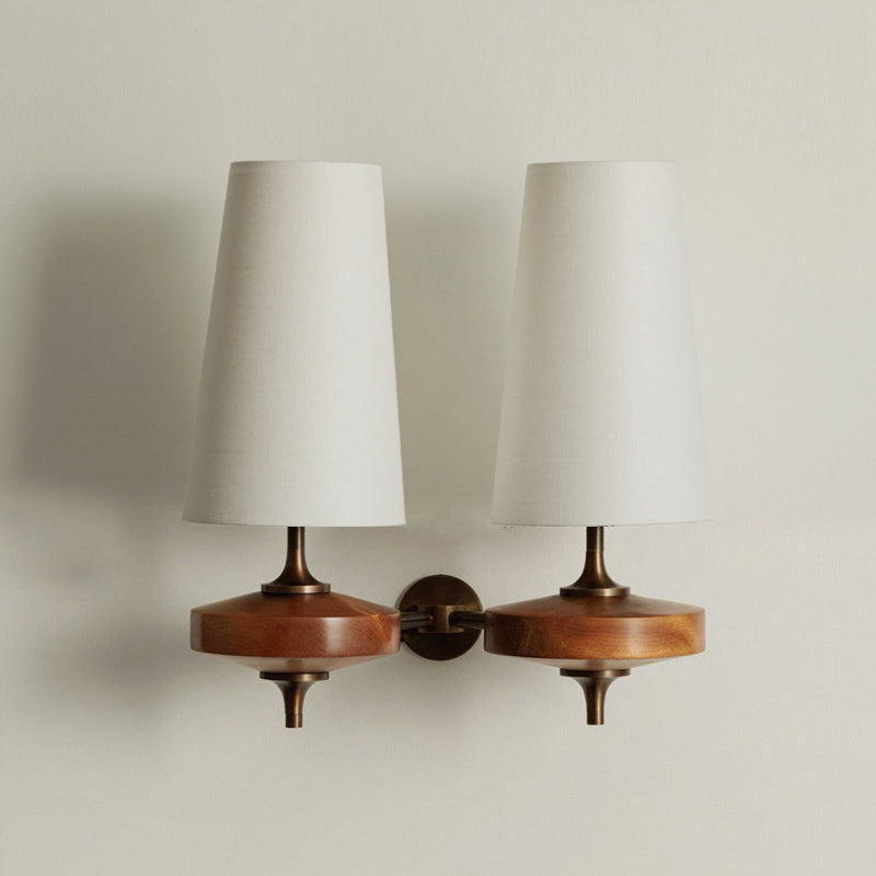 Nerava Walnut Boucle Wall Sconce