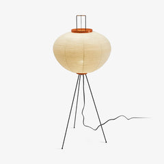 Nubira Mulberry Paper Sculptural Floor Lamp