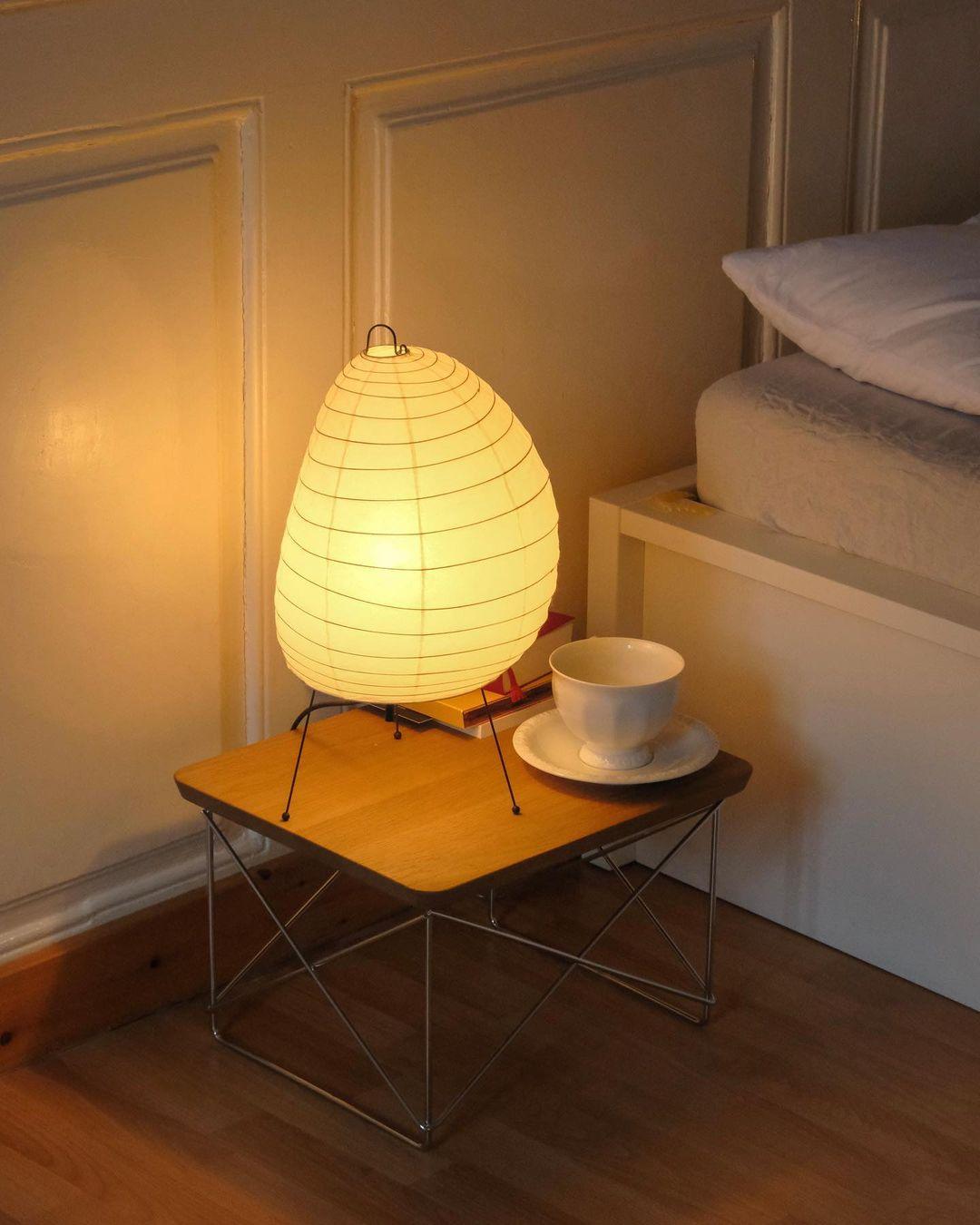 Nuvella Rice Paper Table Lamp