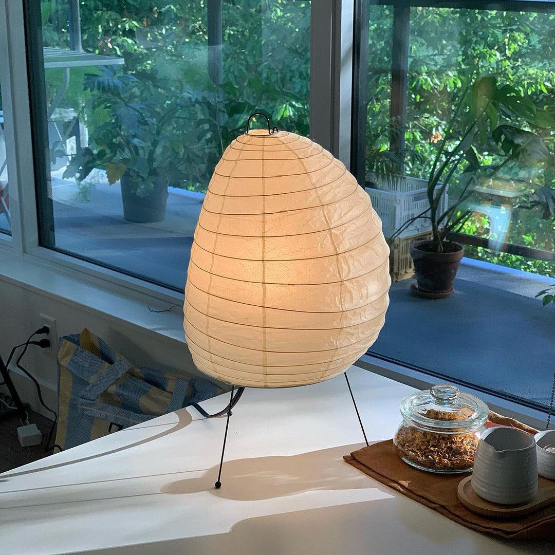 Nuvella Rice Paper Table Lamp
