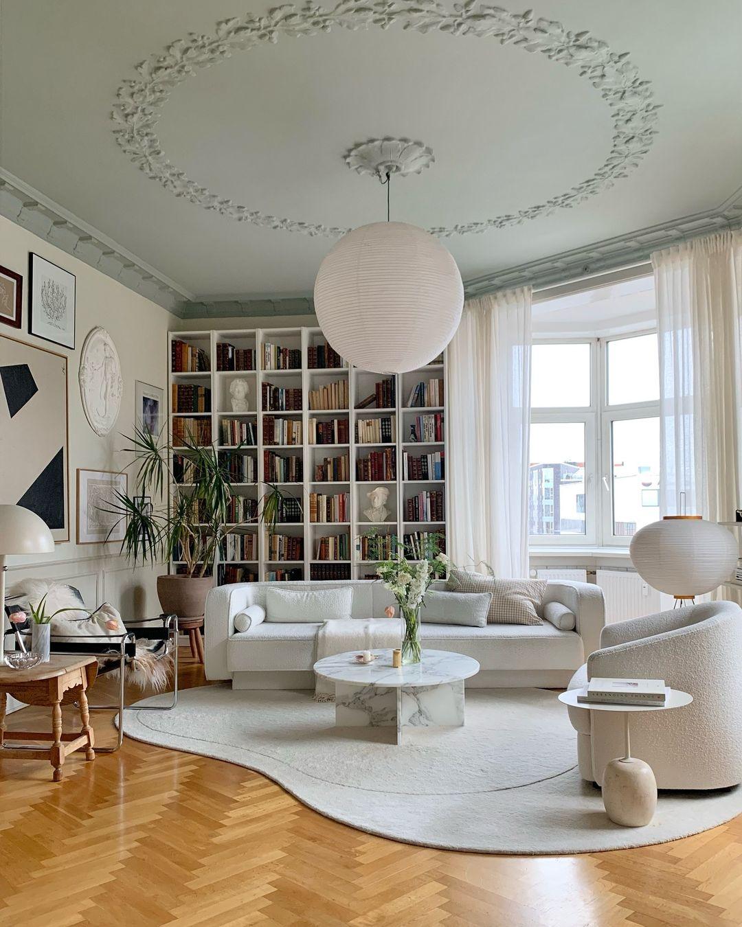 Suspension globe en papier Nuvora