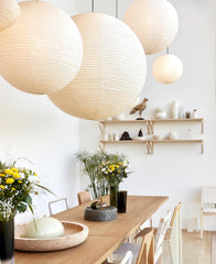Suspension globe en papier Nuvora