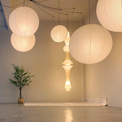 Suspension globe en papier Nuvora