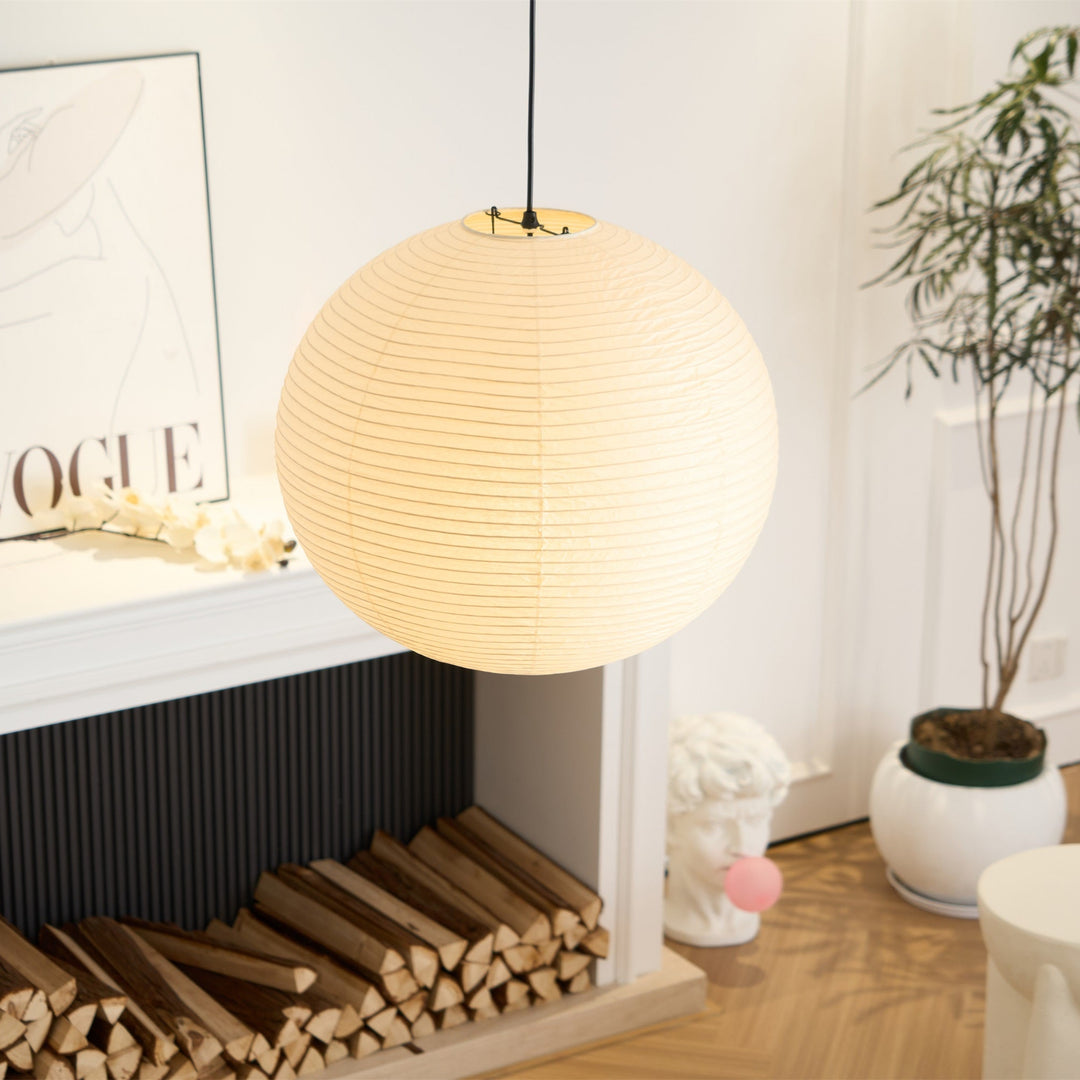 Suspension globe en papier Nuvora