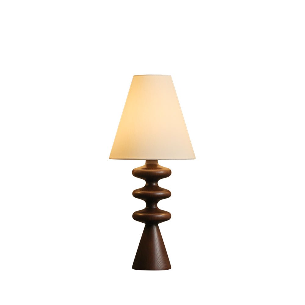 Ondelle Sculpted Wood Table Lamp