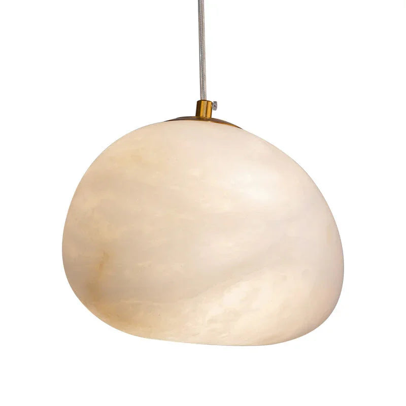 Orelisse Alabaster Pebble Pendant Light