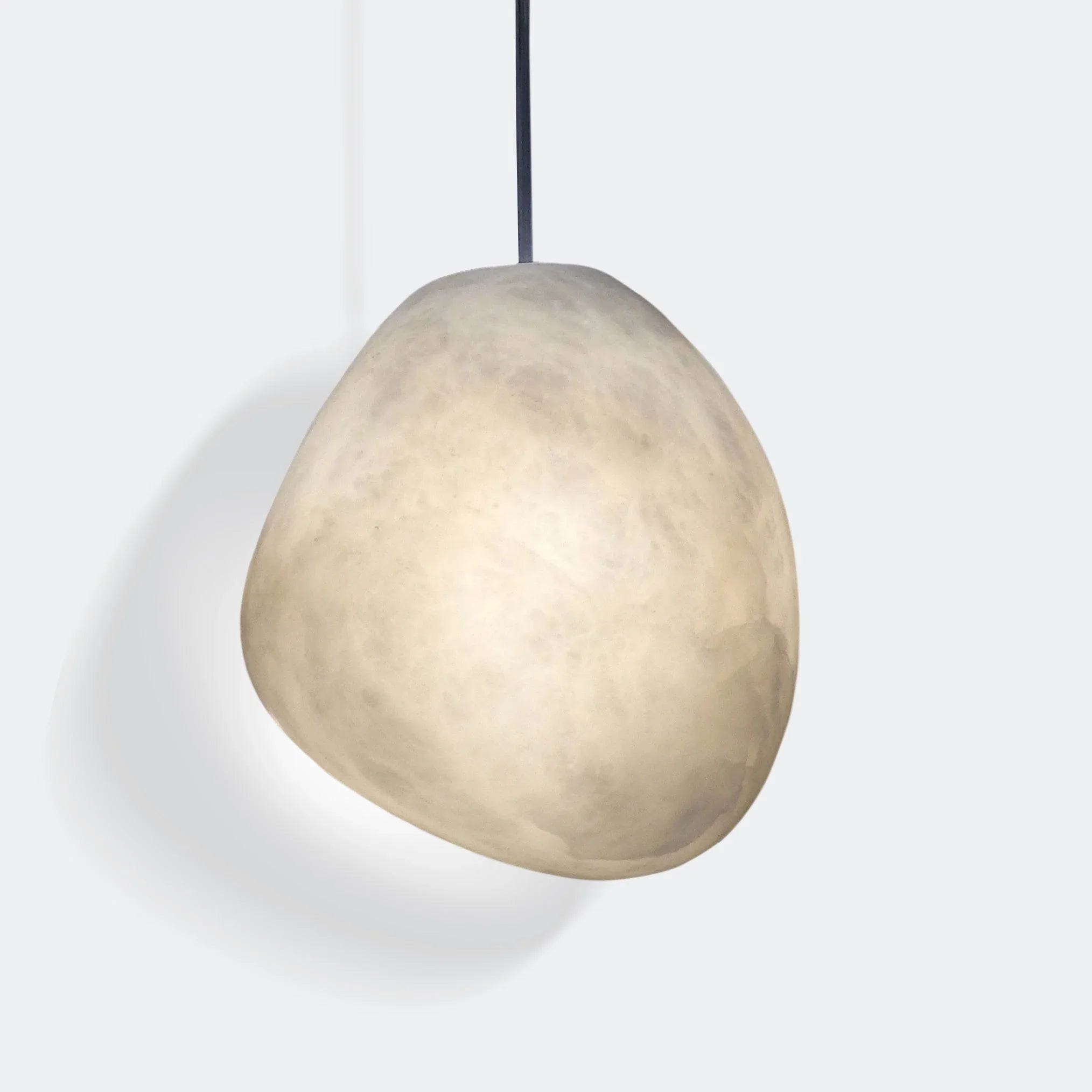 Orelisse Alabaster Pebble Pendant Light