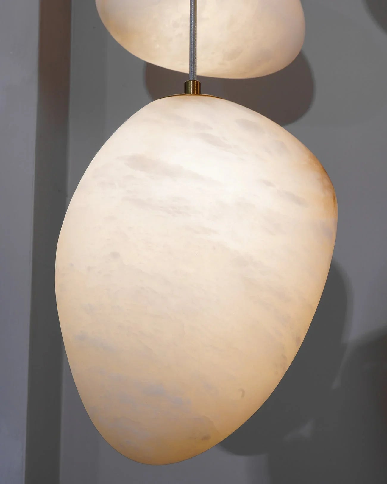 Orelisse Alabaster Pebble Pendant Light