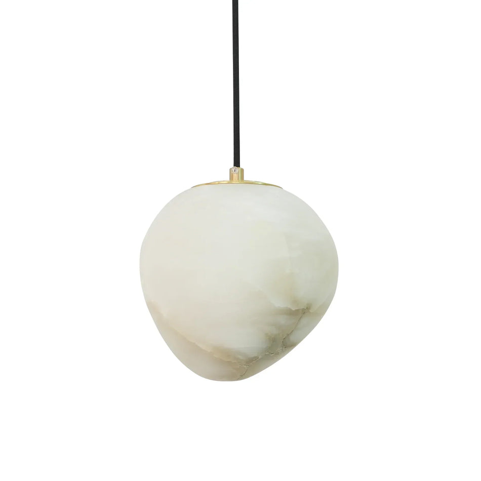 Orelisse Alabaster Pebble Pendant Light