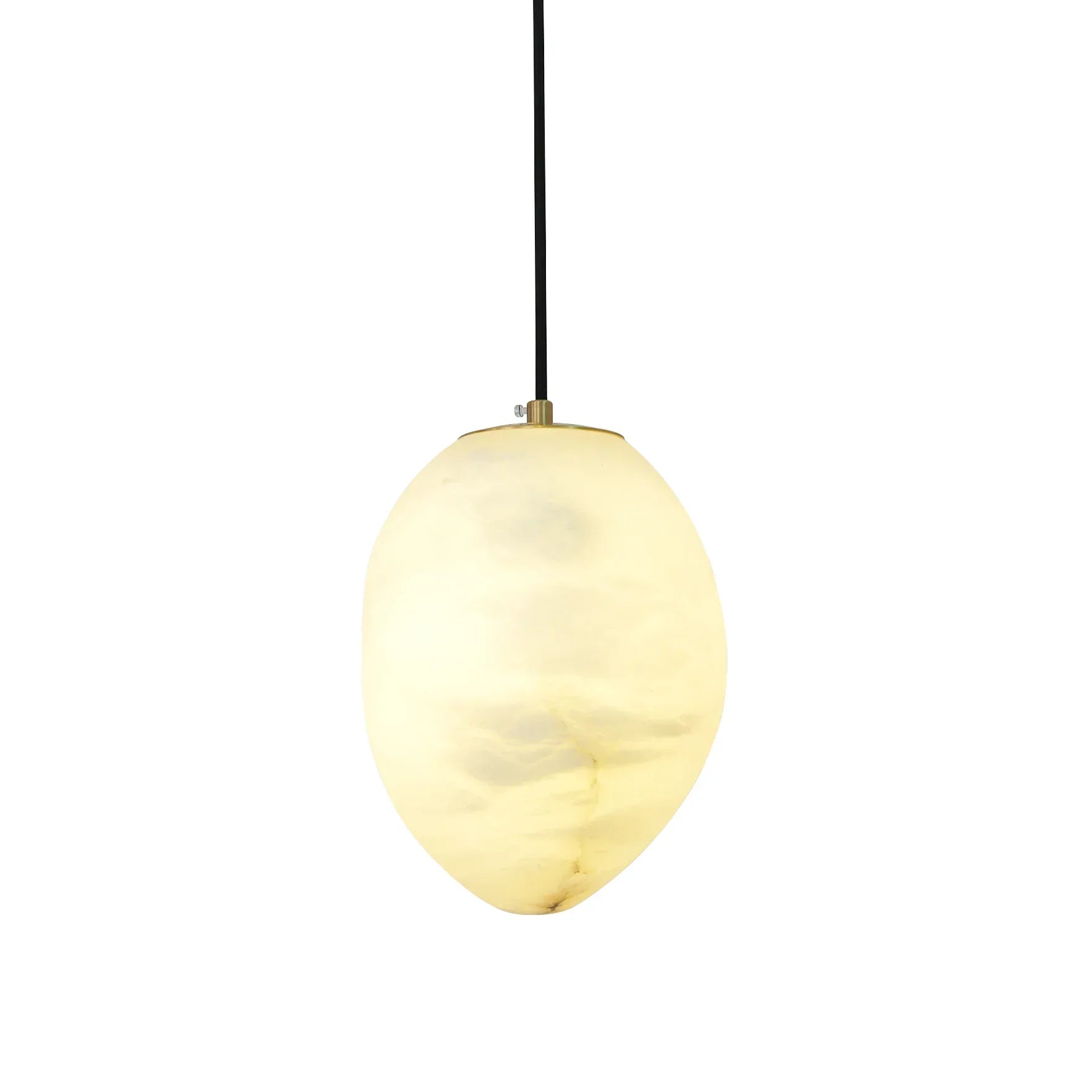 Orelisse Alabaster Pebble Pendant Light