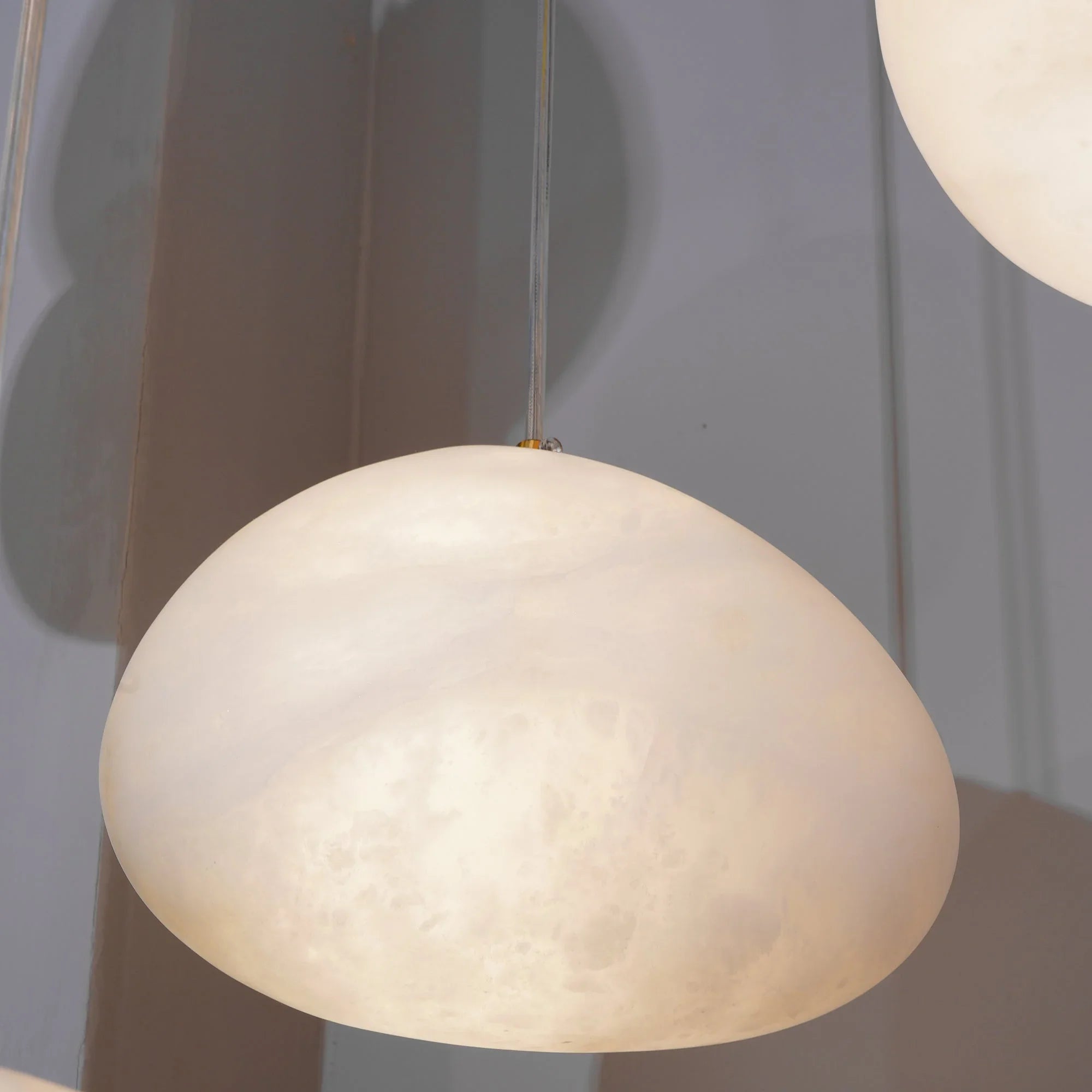 Orelisse Alabaster Pebble Pendant Light
