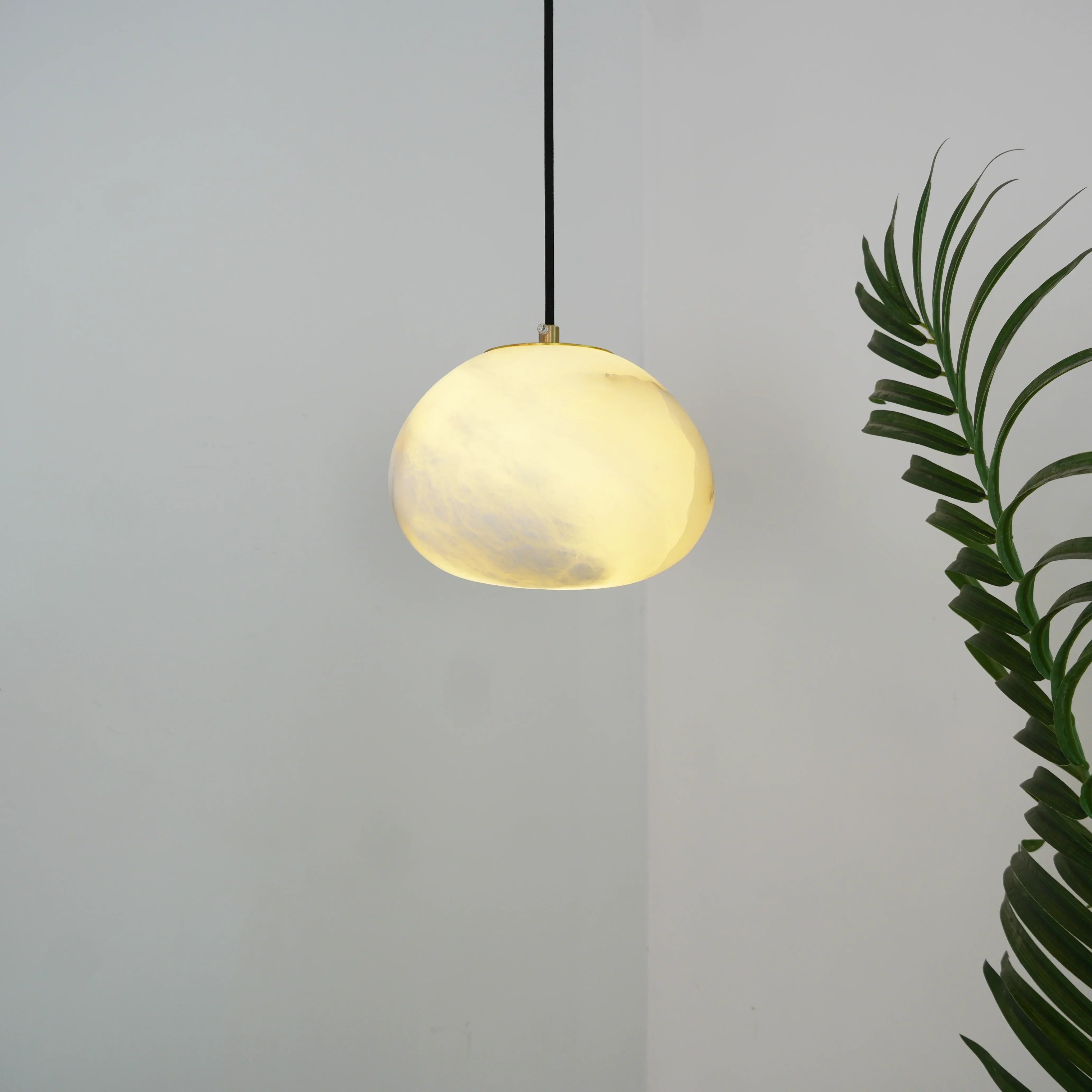 Orelisse Alabaster Pebble Pendant Light