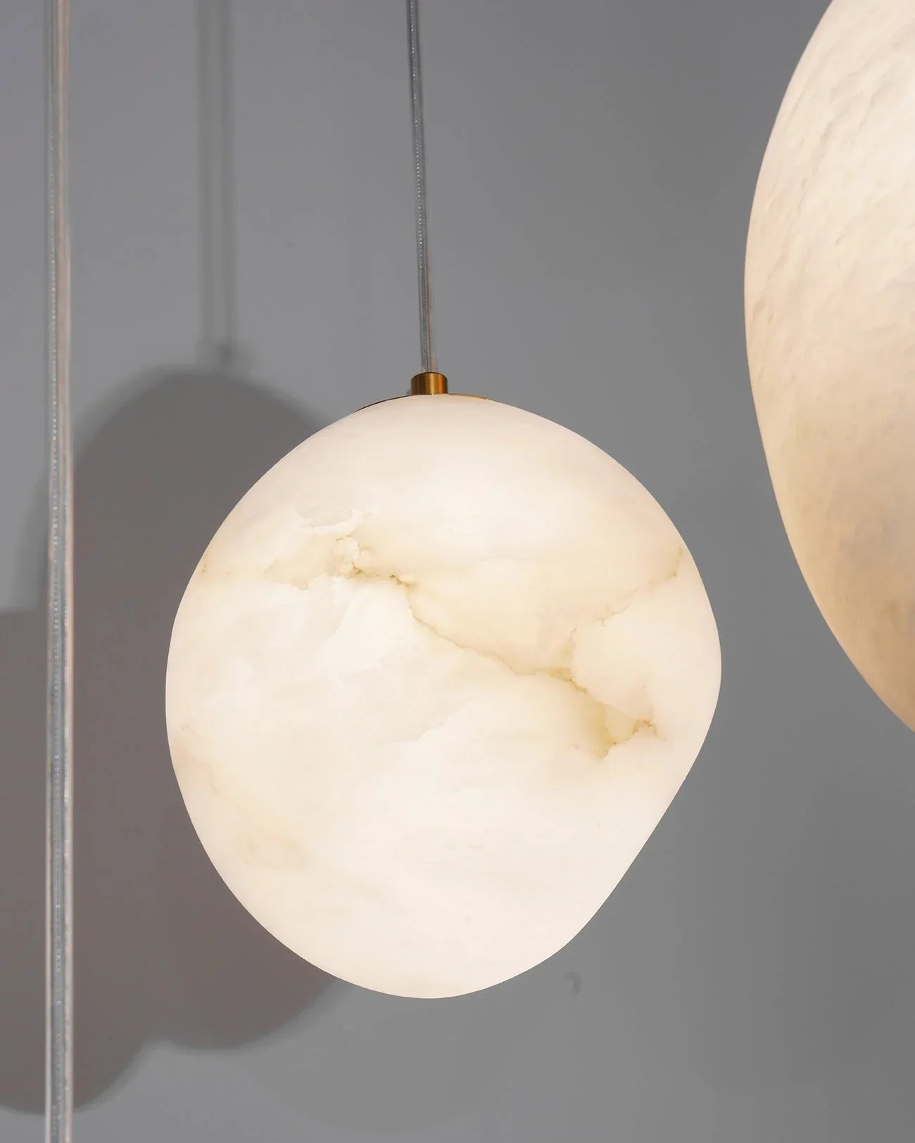 Orelisse Alabaster Pebble Pendant Light
