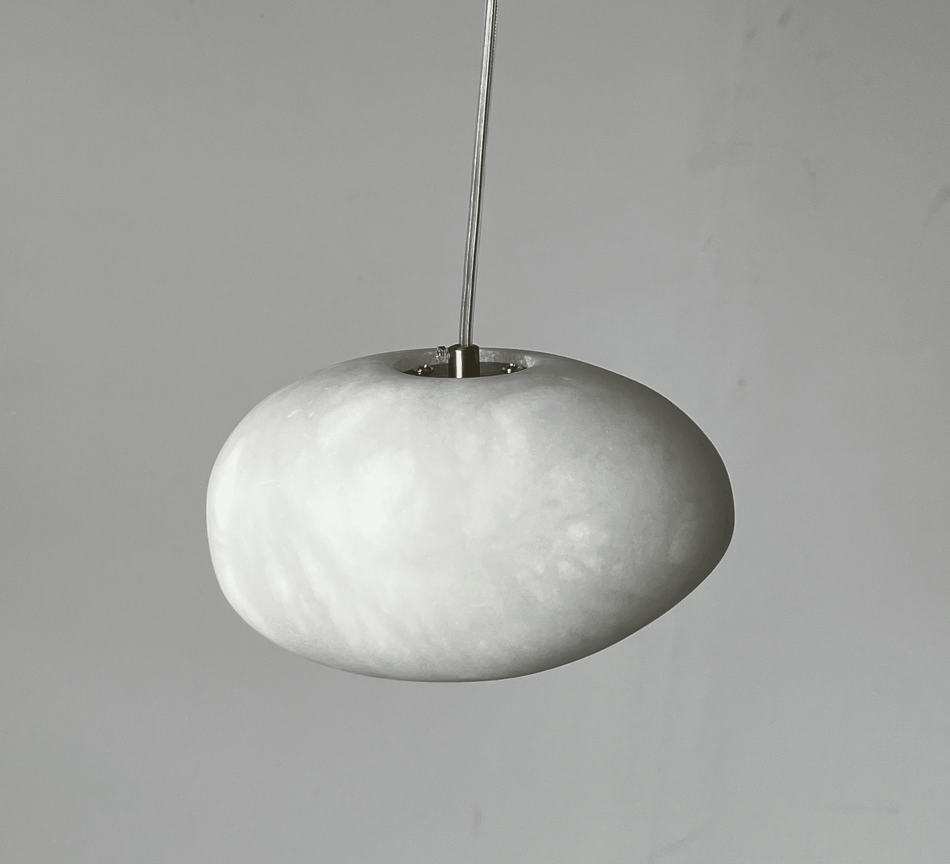 Orelisse Alabaster Pebble Pendant Light