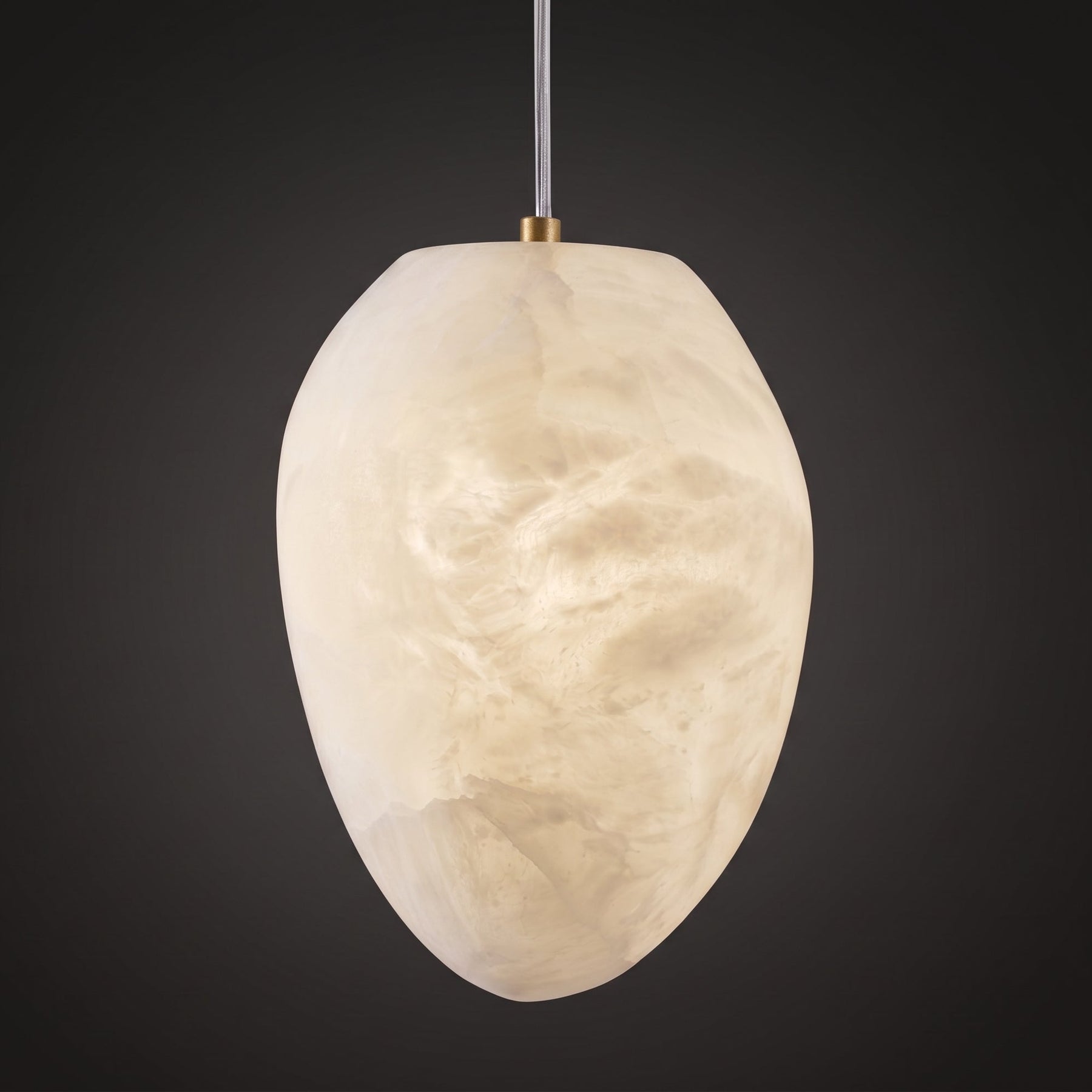 Orelisse Alabaster Pebble Pendant Light