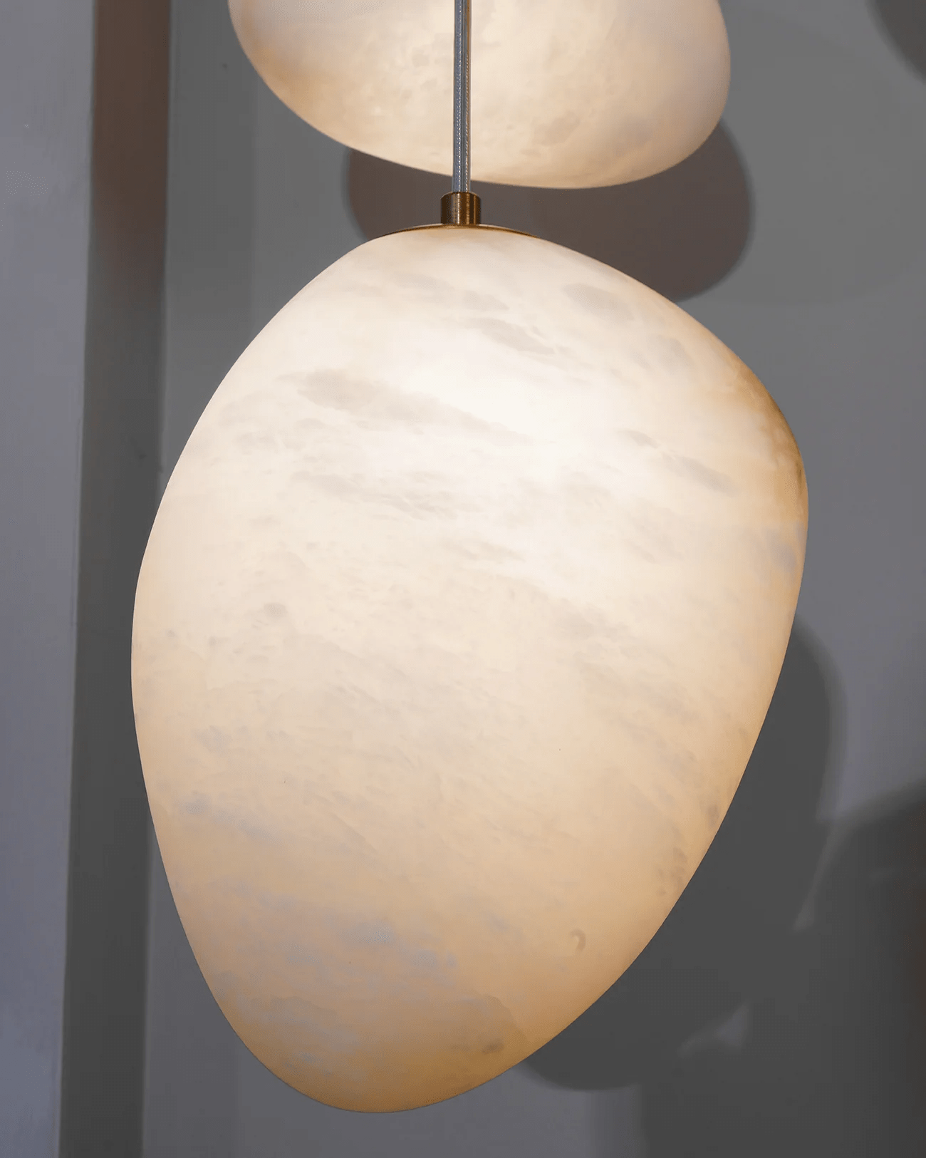 Orelisse Alabaster Pebble Pendant Light