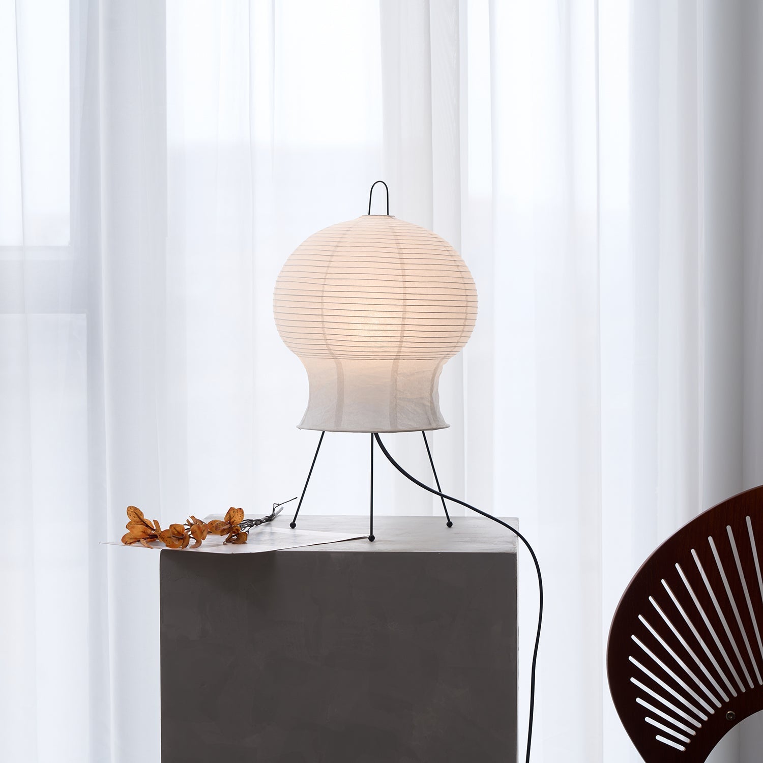 Oriva Washi Paper Table Lamp