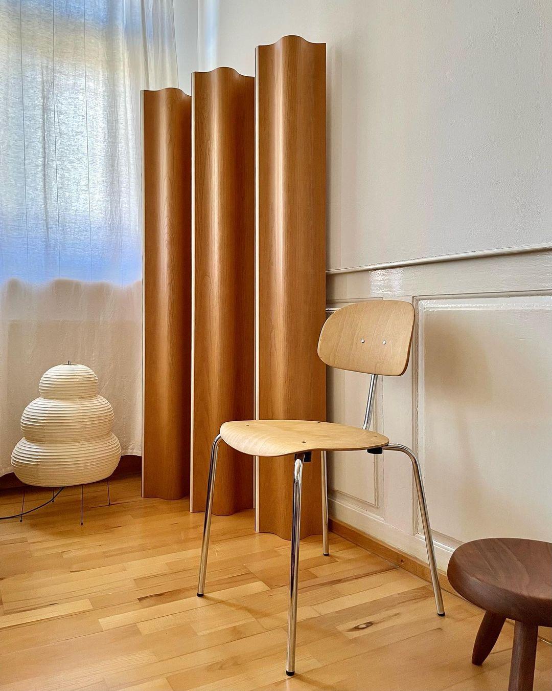 Oruva Paper Column Table Lamp