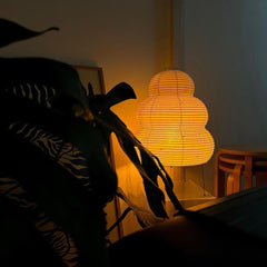Oruva Paper Column Table Lamp