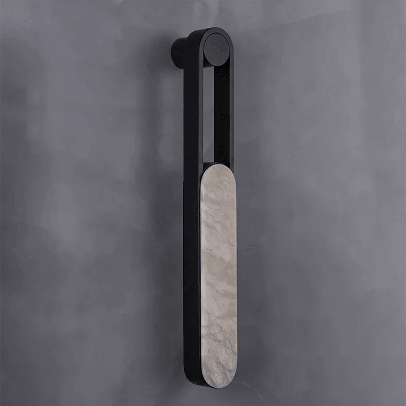 Orven Ring Handle Alabaster Wall Light