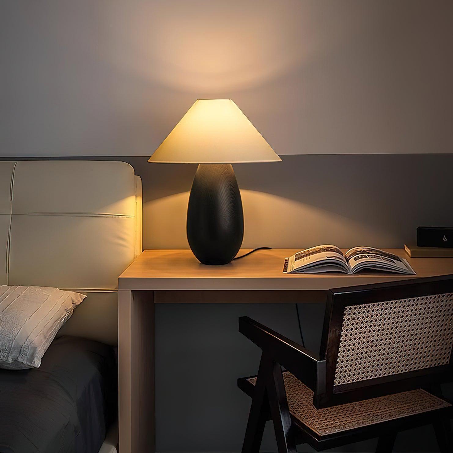 Oryn Ridge Wood Table Lamp